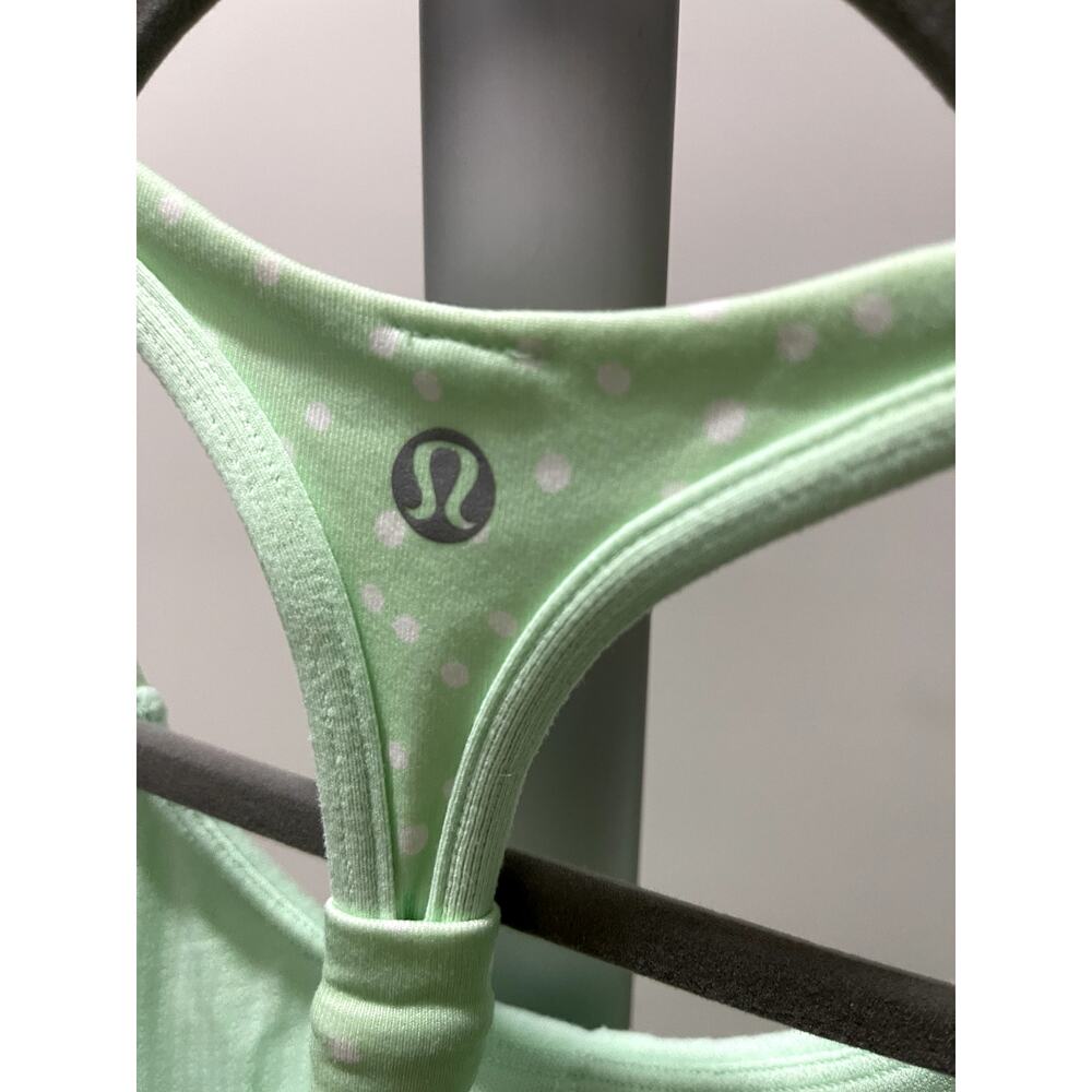 Lululemon Practice Freely Tank Size 4 Teal Mint Green Rare! - Picture 6 of 11